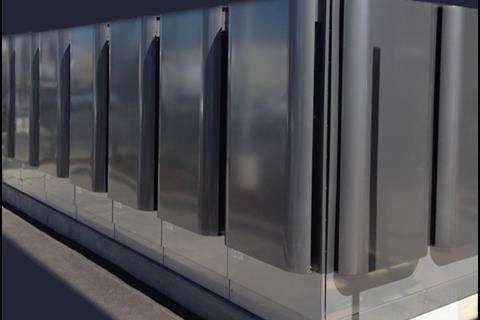 Bloom Energy solid oxide fuel cells. (credit: Bloom Energy)